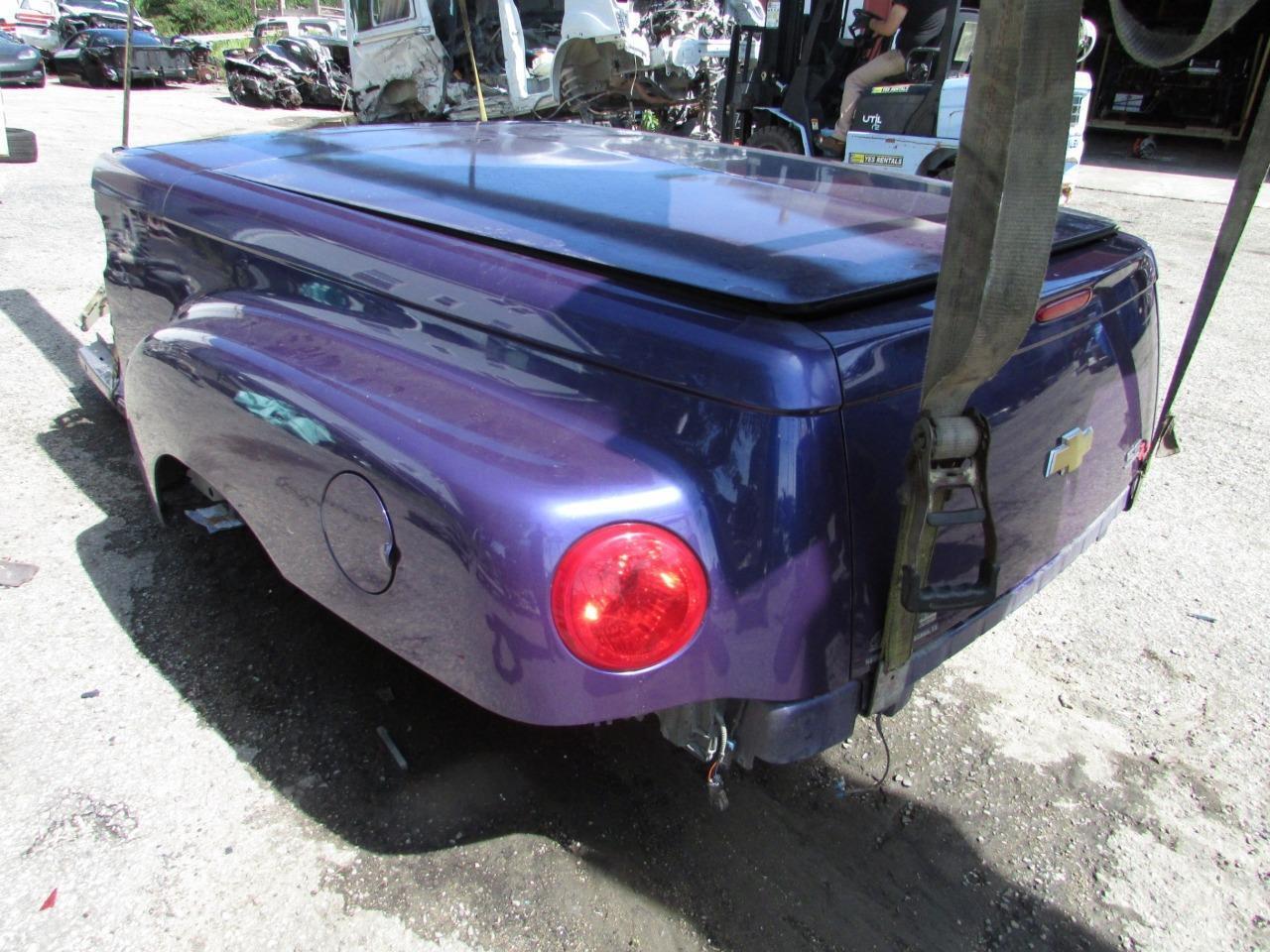 03-06 Chevrolet SSR - Rear Clip Truck Box w/ Cover & Tailgate Purple No Carpet