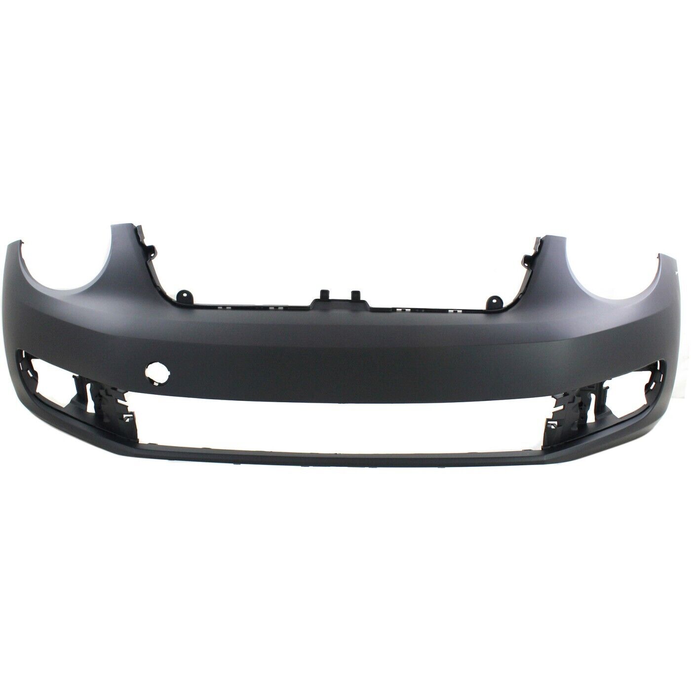 Front Bumper Cover For 2012-2019 Volkswagen Beetle Primed With Fog Lamp Holes
