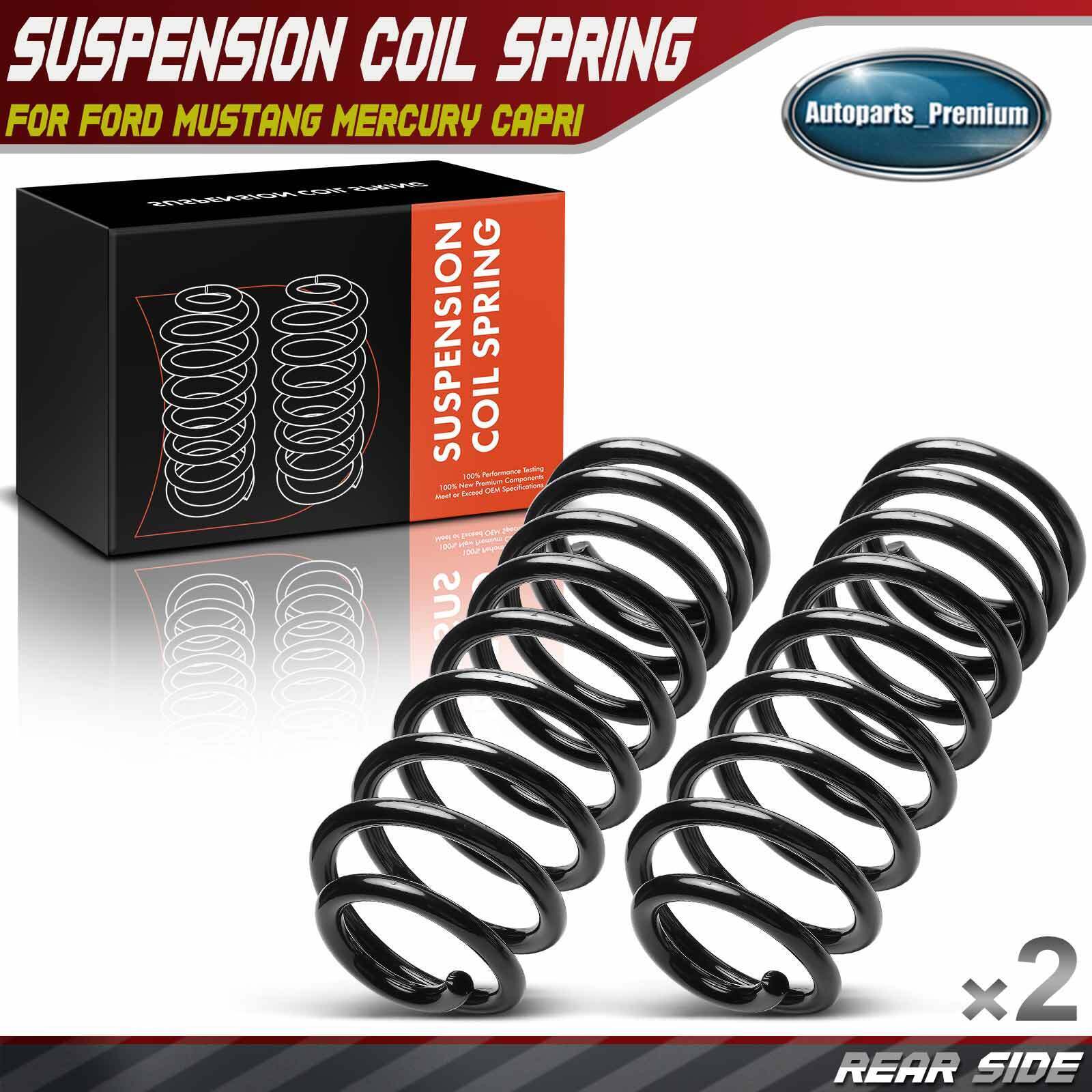 2x Rear Left and Right Coil Spring for Ford Mustang Mercury Capri Variable Rate