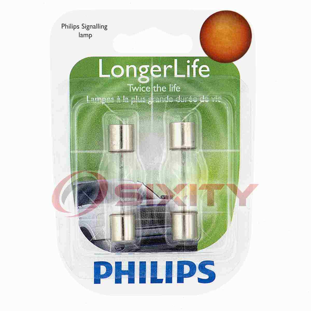 Philips Courtesy Light Bulb for Plymouth Caravelle Duster Fury Gran Fury lu