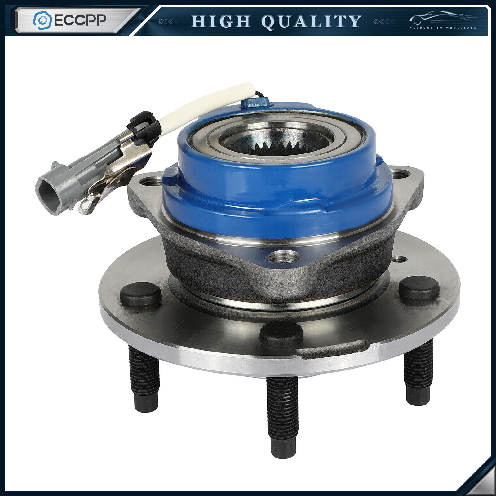 ECCPP 1 Pcs Wheel Hub Bearing Assembly Front For Buick Regal Century Lesabre FWD