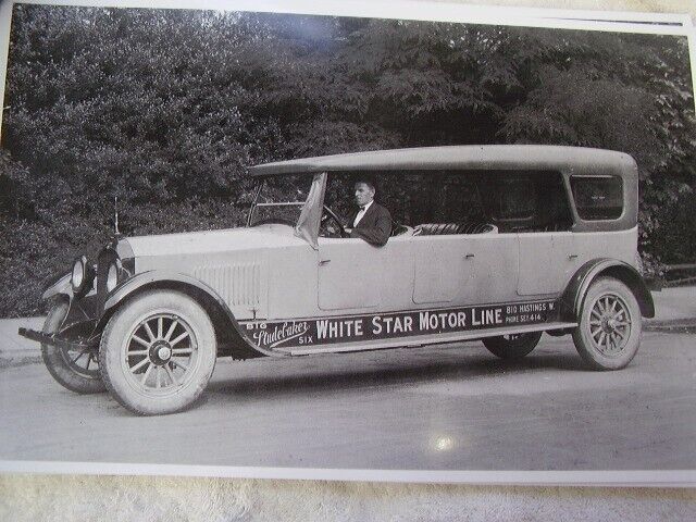 1922 STUDEBAKER BIG SIX WHITE STAR LINE  11 X 17  PHOTO  PICTURE