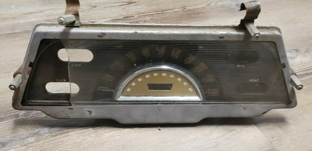 1951 Studebaker Champion 100mph Speedometer Gauge Cluster oem
