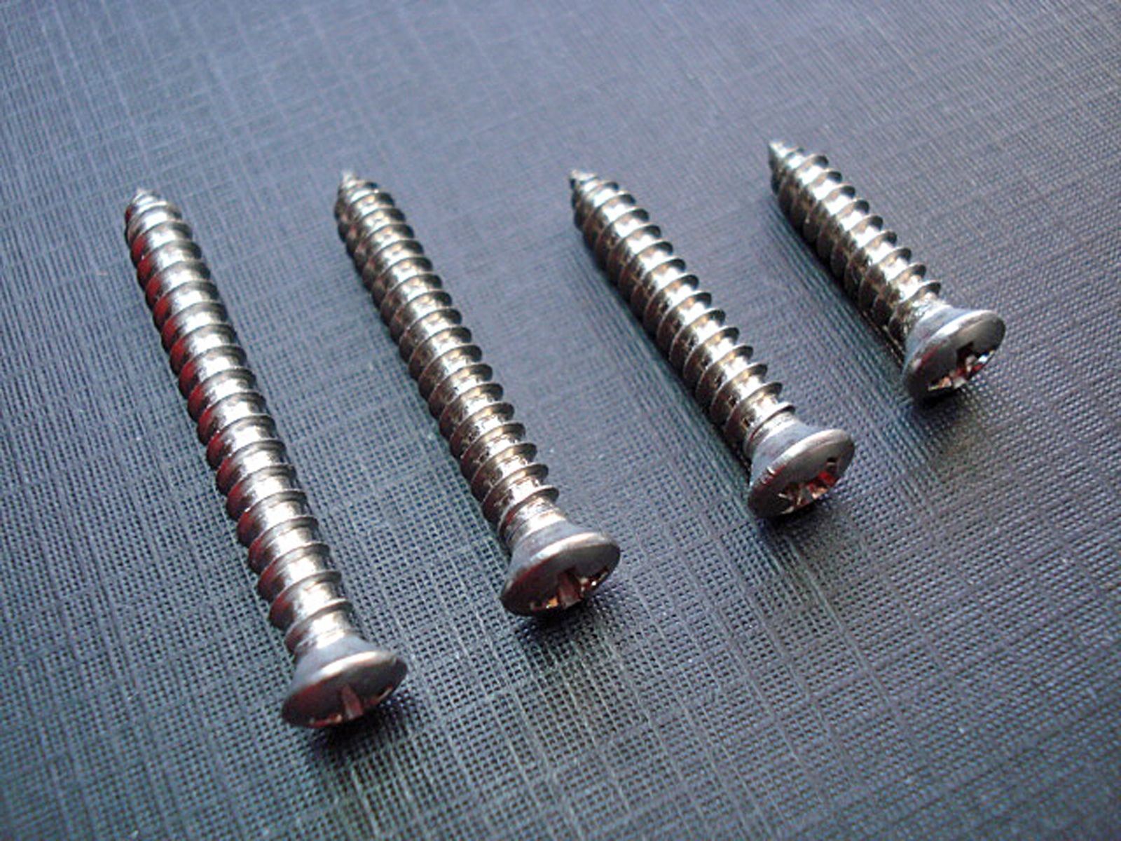 80 pcs #8 with #6 phillips oval interior garnish moulding screws stainless Ford 