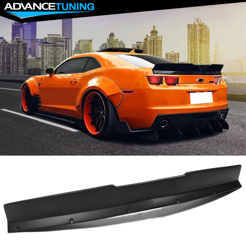 Fits 10-13 Chevy Camaro Duckbill Type Trunk Spoiler Wing Unpainted IKON Style