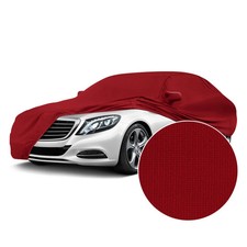 For Mercury Montego 68-72 Satin Stretch Indoor Pure Red Custom Car Cover picture