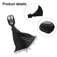 For Renault For Laguna 3 III 2007 2014 Shift Knob Leather Cover with Easy Fit picture