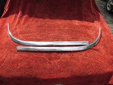 1959 Chrysler Imperial Rear Roof Trim Molding Sections - Includes both sides picture