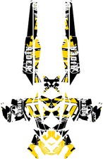 Graphic Kit Vinyl Wrap Decals Sticker Ski Doo XP picture