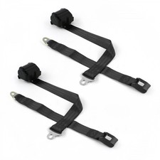 AMC Matador 1971 - 1978 Standard 2pt BK Retract Bucket Seat Belt Kit-2 Belts   picture