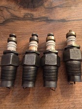 ChampionX spark  Plugs Set Of 4.Good Used Condition. Ford Model T /Hit And Miss picture