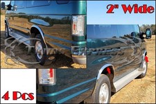 for:1992-2015 Ford Econoline/Club Wagon/E Series Van Fender Trim Well Lip 4Pc 2
