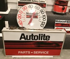 Original Boss 429 Shelby GT Vintage Ford Dealer Autolite GT Parts & Service sign picture
