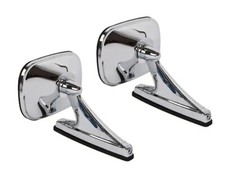 1964-79 FORD TORINO RANCHERO FAIRLANE CHROME DOOR MIRRORS LH&RH PAIR picture