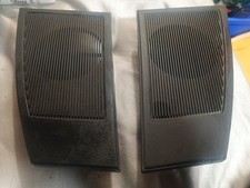 1978-1988 OLDSMOBILE CUTLASS GBODY OEM DASH SPEAKER GRILL COVERS VENT BLACK picture