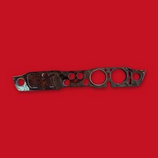 1972 Triumph TR6 RHD Burl Walnut Dash Fascia Panel Gauge Cluster Gloss NEW picture