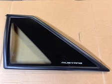 87-93 Ford Mustang Quarter Window Glass DRIVERS Side HATCHBACK OEM Carlite GT LX picture