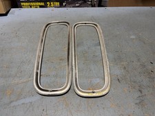 1975 - 1991 FORD ECONOLINE CLUB WAGON TAIL LIGHT BEZELS picture