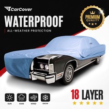 Lincoln Continental 1973-1979 Custom Fit Waterproof Car Cover 18 Layer picture