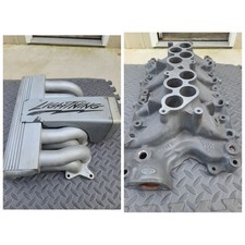 1993-1995 Ford Lightning 5.8L SVT Upper & Lower Intake Manifold GT40 351W  picture