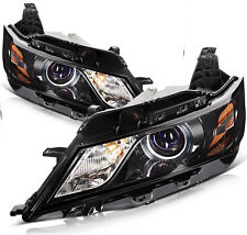 For 2014-2020 Chevy Chevrolet Impala Black Projector Headlights Assembly Pair picture