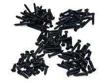 125pc #8 w/6 phillips oval head  black automotive interior trim screws fits Ford picture