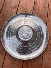 Vintage 1939 Mercury Eight Hubcap Stamped Winged Mercury Head Profile OEM 39 picture