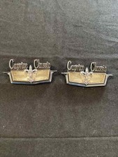 1973-1974 Caprice Classic Sail Panel / Quarter Panel Emblem Set  New 13 picture