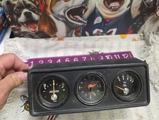 1971-1975 Opel Manta Lower Gauge Cluster W/clock Assembly Working Oem picture