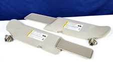 2002 - 2006 Chevy GMC Silverado Sierra Sun Visor Set Pair Tan / Creme picture