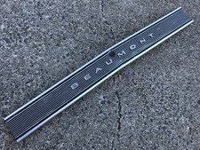 1966 66 PONTIAC BEAUMONT SPORT DELUXE USED GM TAIL PANEL TRIM MOLDING OEM picture