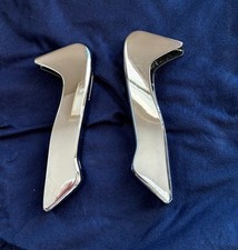 1968 1968 DODGE PAIR REAR CORONET BUMPER GUARDS (NO PADS) picture