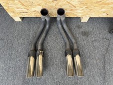 Lamborghini DIABLO OEM Used Dual Exhaust Terminal Tips Set # 004432726 004432725 picture