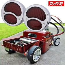 Duolamp Taillight 2x LED Tail Lights Custom Hot Rat Street Rod For Ford Model A picture