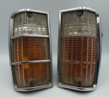 Holden HJ HX HZ Front Indicator Park Light Assemblies Pair Genuine GM 9936758 picture