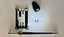 DeTomaso Pantera Parts - Shift Gate, Rod, Knob, and Emblem - Set of Four Parts picture