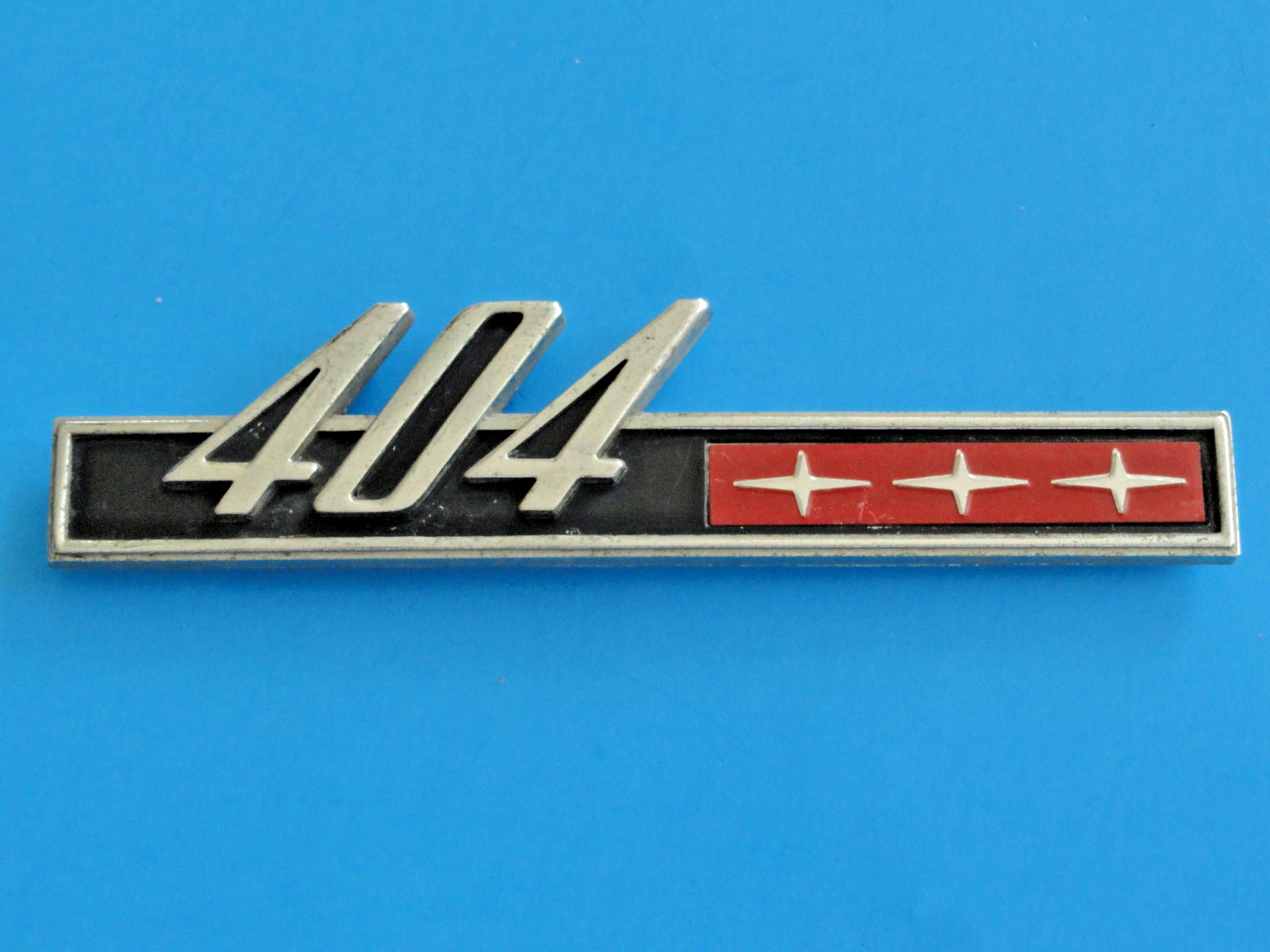 1964 FORD MERCURY COMET METAL SIDE EMBLEM FACTORY OEM # 13270 C4GB-16720B