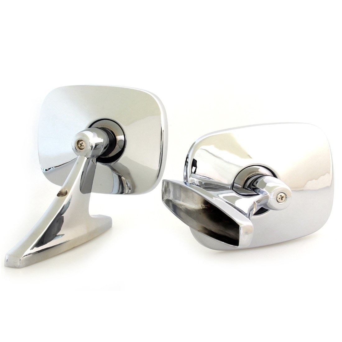 HOLDEN TORANA HB LC LJ XU1 SLR 5000 LH LX UC RETRO SQUARE New CHROME DOOR MIRROR