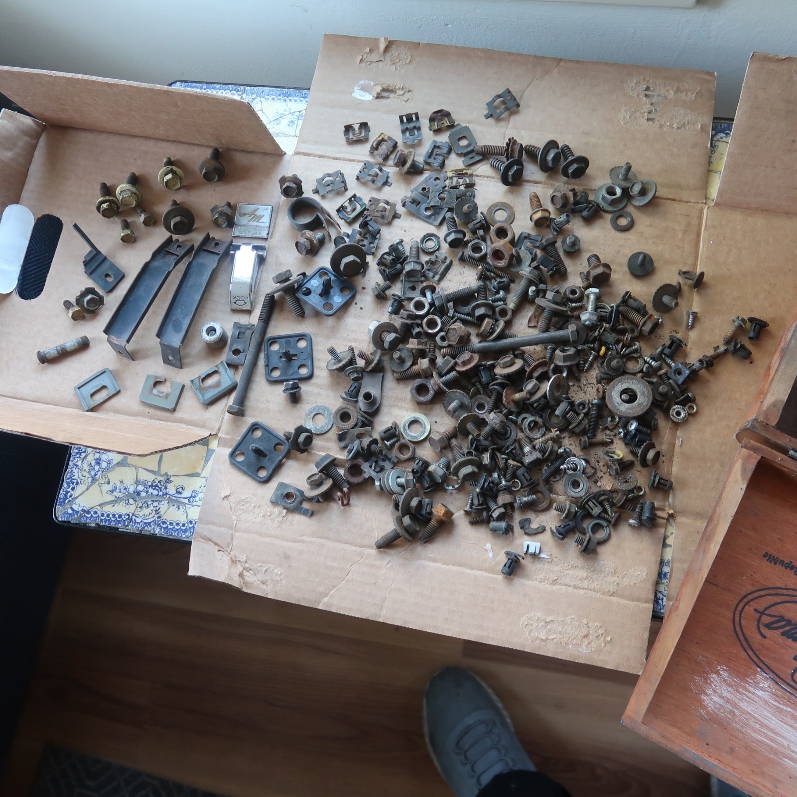 1968 1969 1970 1971 1972 1973 1974 AMC AMX Javelin Hardware Parts Lot 4LBS