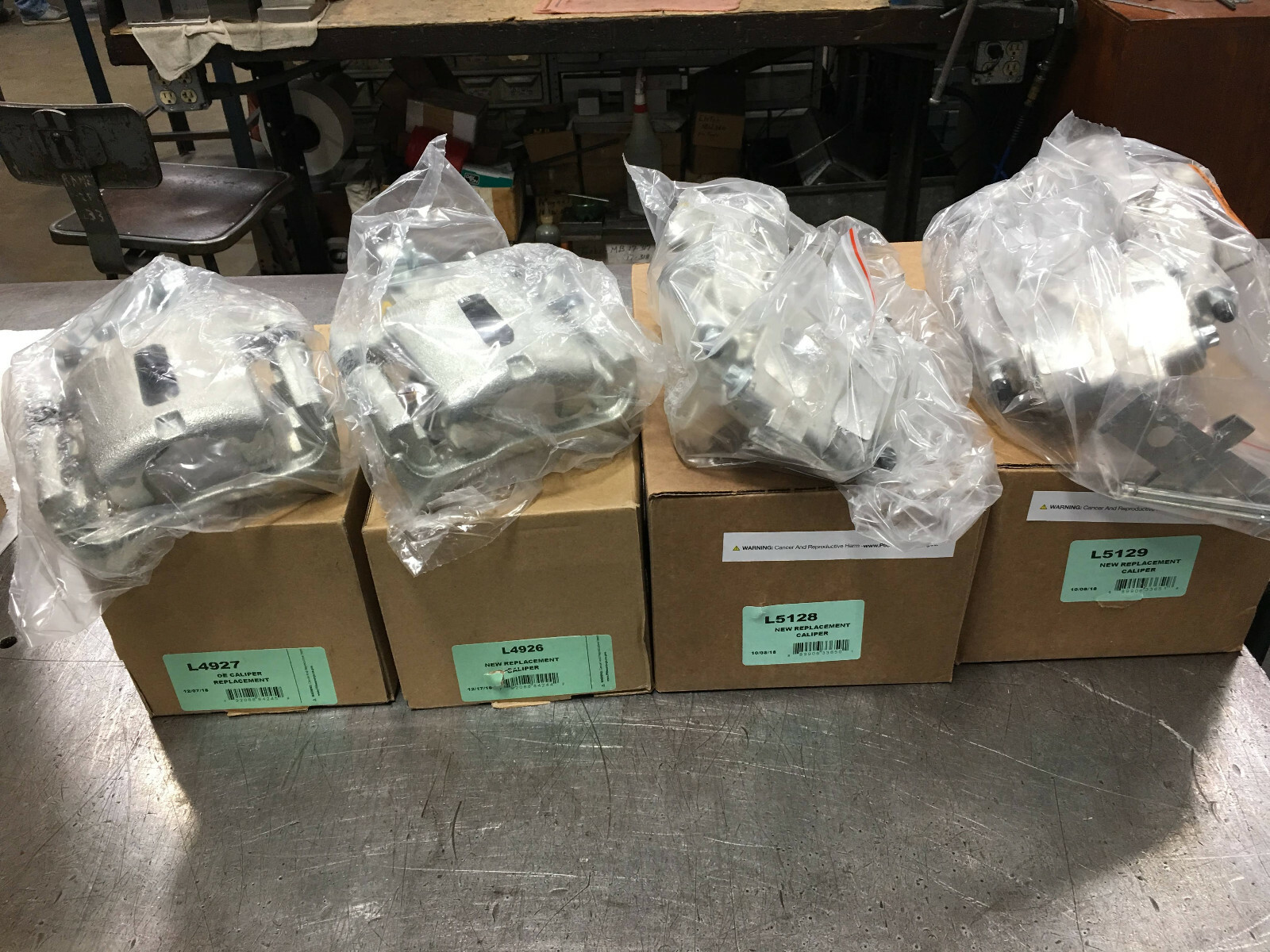 Ford GT500 Shelby Mustang 4Piston Brembo Equiped Brake Calipers Front & Rear NEW