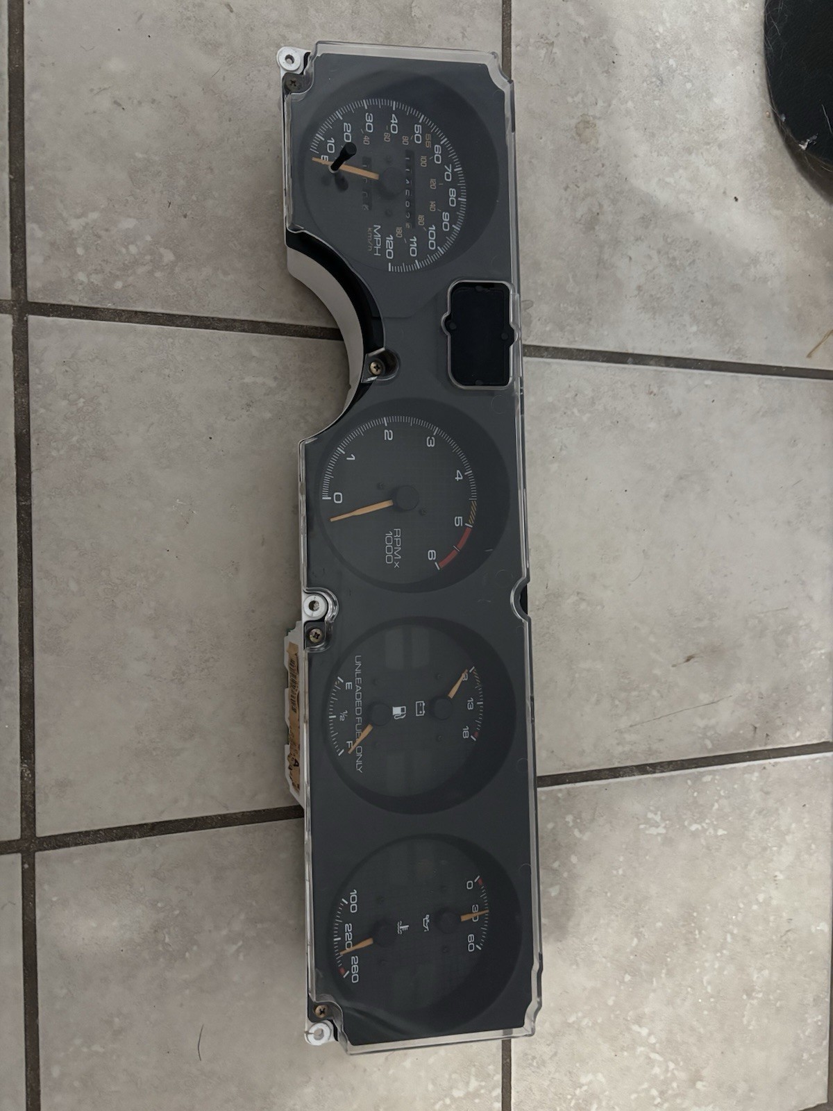 91-92 Pontiac Firebird Instrument Cluster Instrument Panel OEM Part Used Nice