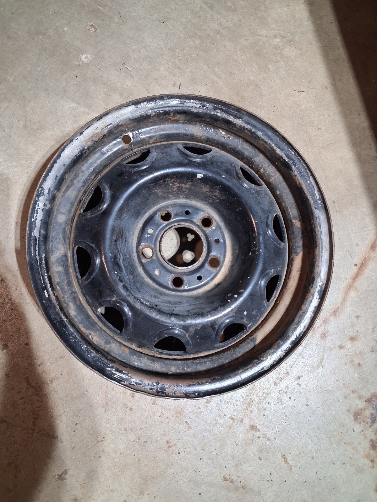 14x5.5 MOPAR RALLY WHEEL DUSTER DODGE PLYMOUTH DART DEMON VALIANT SCAMP 5x4 