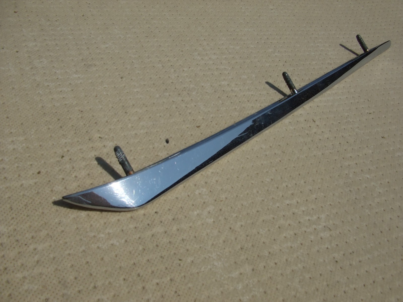 61 1961 Pontiac Catalina LH fender molding original PN 538859 LH.