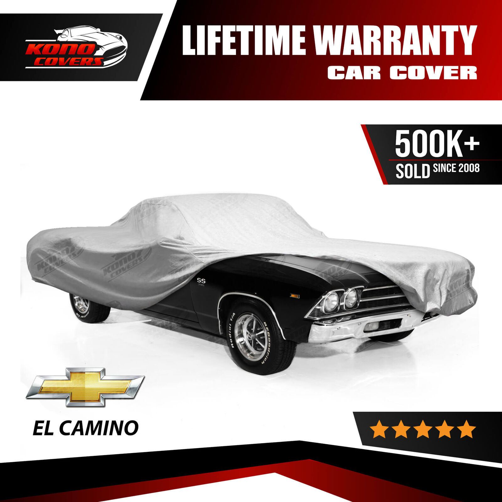 Chevrolet El Camino 4 Layer Car Cover 1959 1960 1964 1965 1966 1967 1968 1969