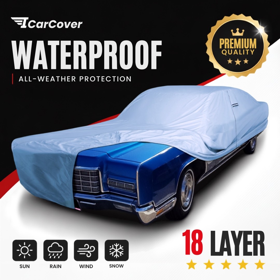 Lincoln Continental 1966-1972 Custom Fit Waterproof Car Cover 18 Layer