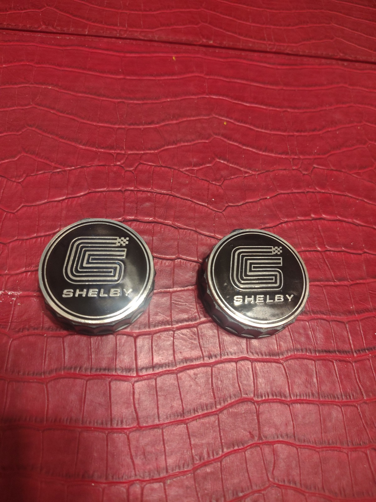 SHELBY Dodge Daytona Dynasty OMNI GLH GLHS CHARGER Master Cylinder Caps RARE