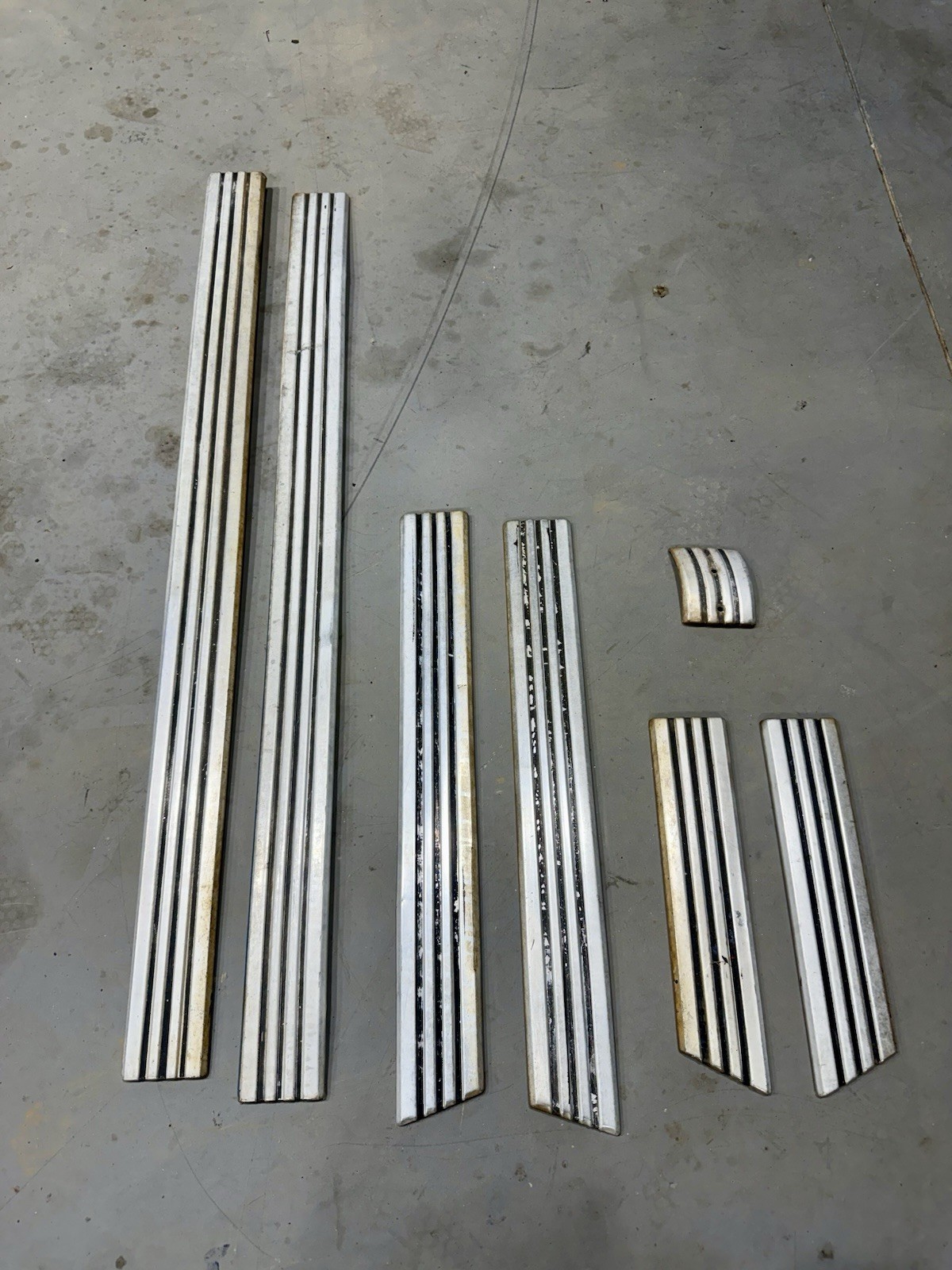 1967-72 Ford F100 Lower Side Molding Trim Panel Pair