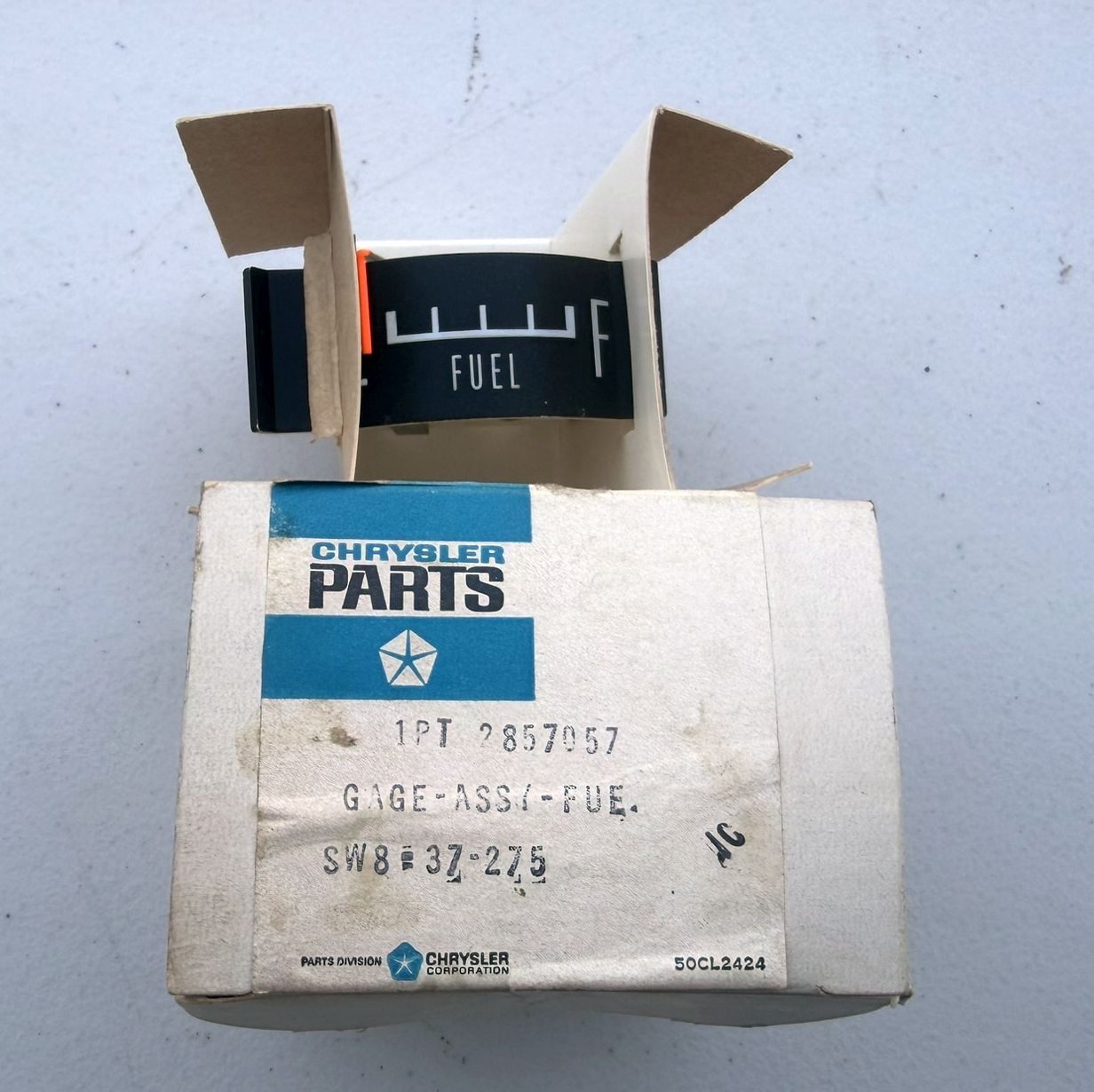 NOS MoPar 1968 Dodge Monaco & Polara 500 Fuel Gauge 2dr 4dr Convertible 68