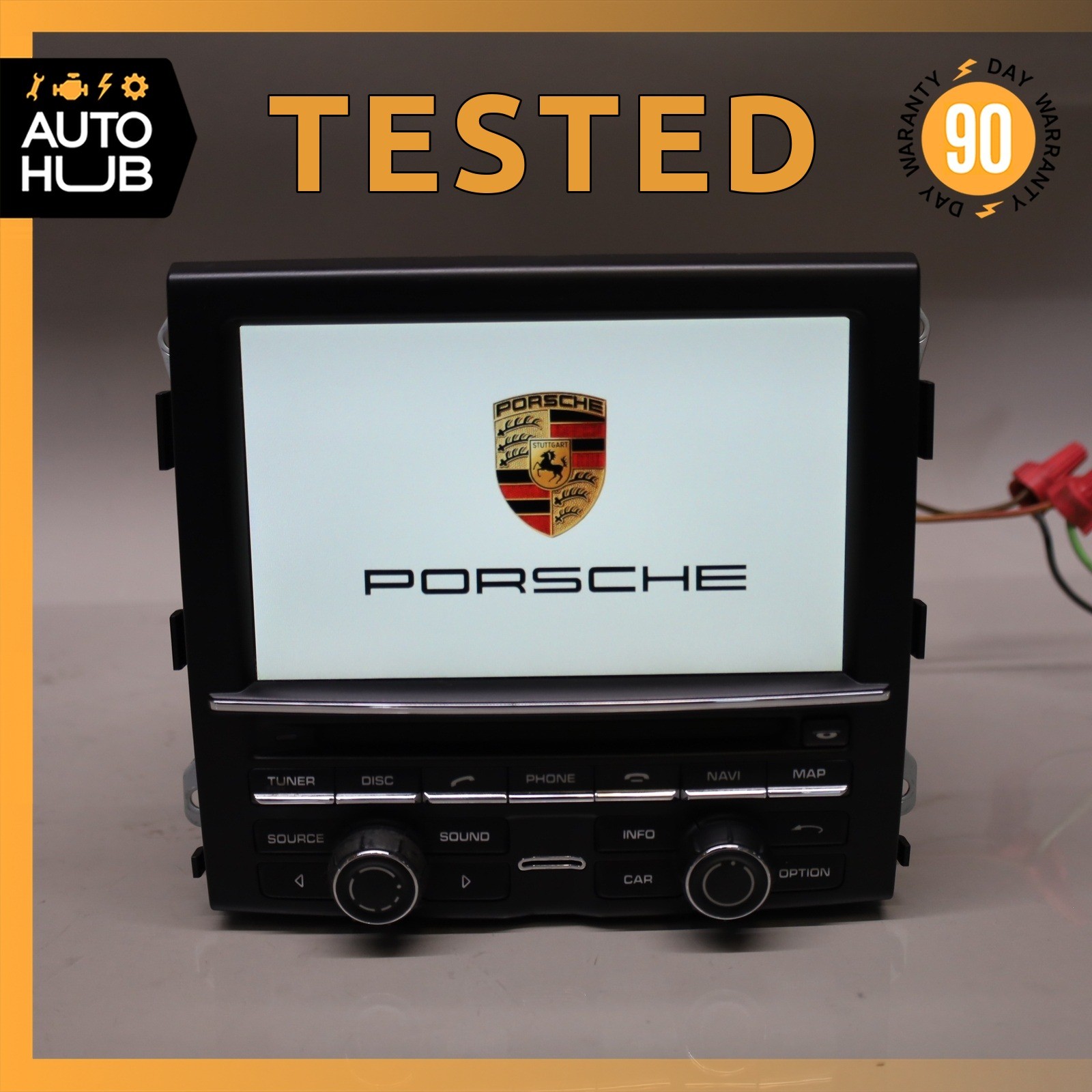 11-16 Porsche Cayenne 958 Command Head Unit Navigation Radio OEM