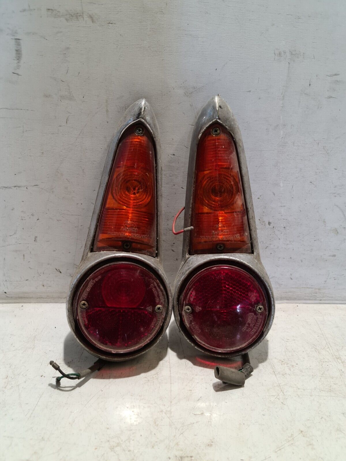 Ford Anglia 105E Rear Tail Light Set Pair Left N/S Right O/S 1959-1966 OEM